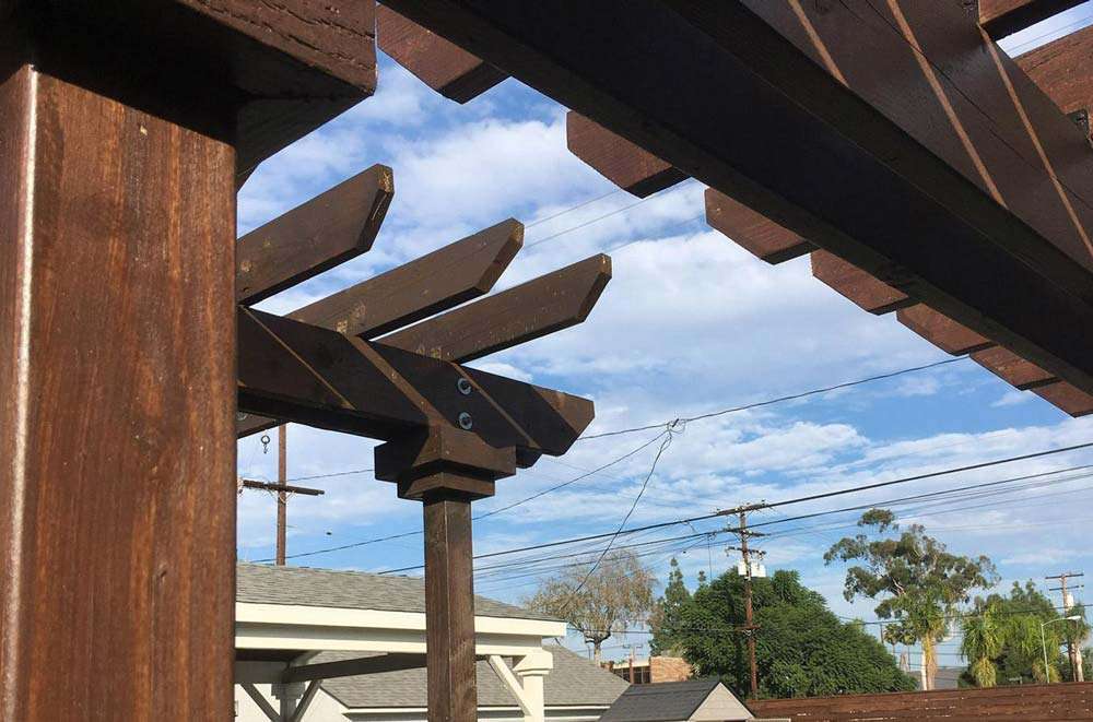 Wood Pergola